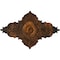 Ekena Millwork Melchor Diamond Ceiling Medallion (Fits Canopies up to 4"), 67 1/4"W x 43 3/8"H x 4"ID x 2"P, Rust CM70X43MLRUS - alternate 1